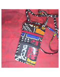 Ethnic Fabric Phone Wallet