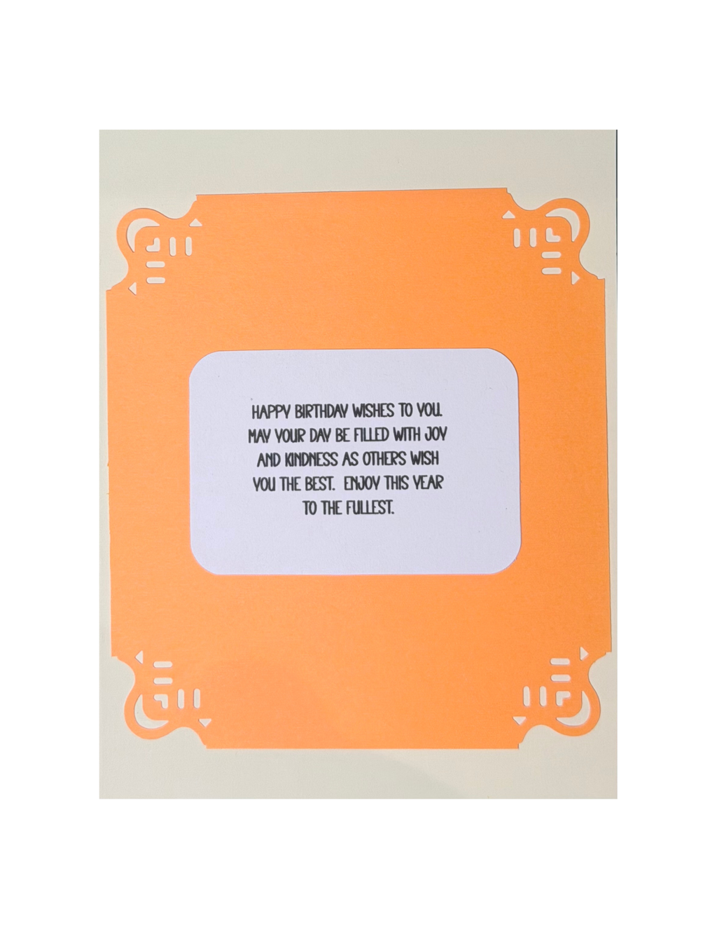 Orange Delight Birthday