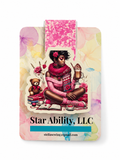 Melanin Magic Magnetic Bookmark
