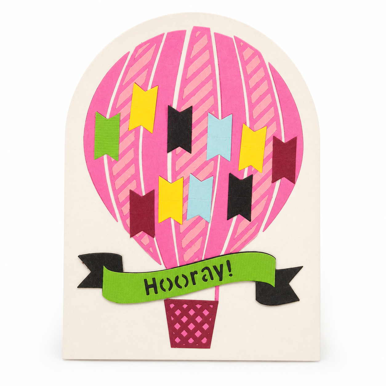 Hooray Ballon Card