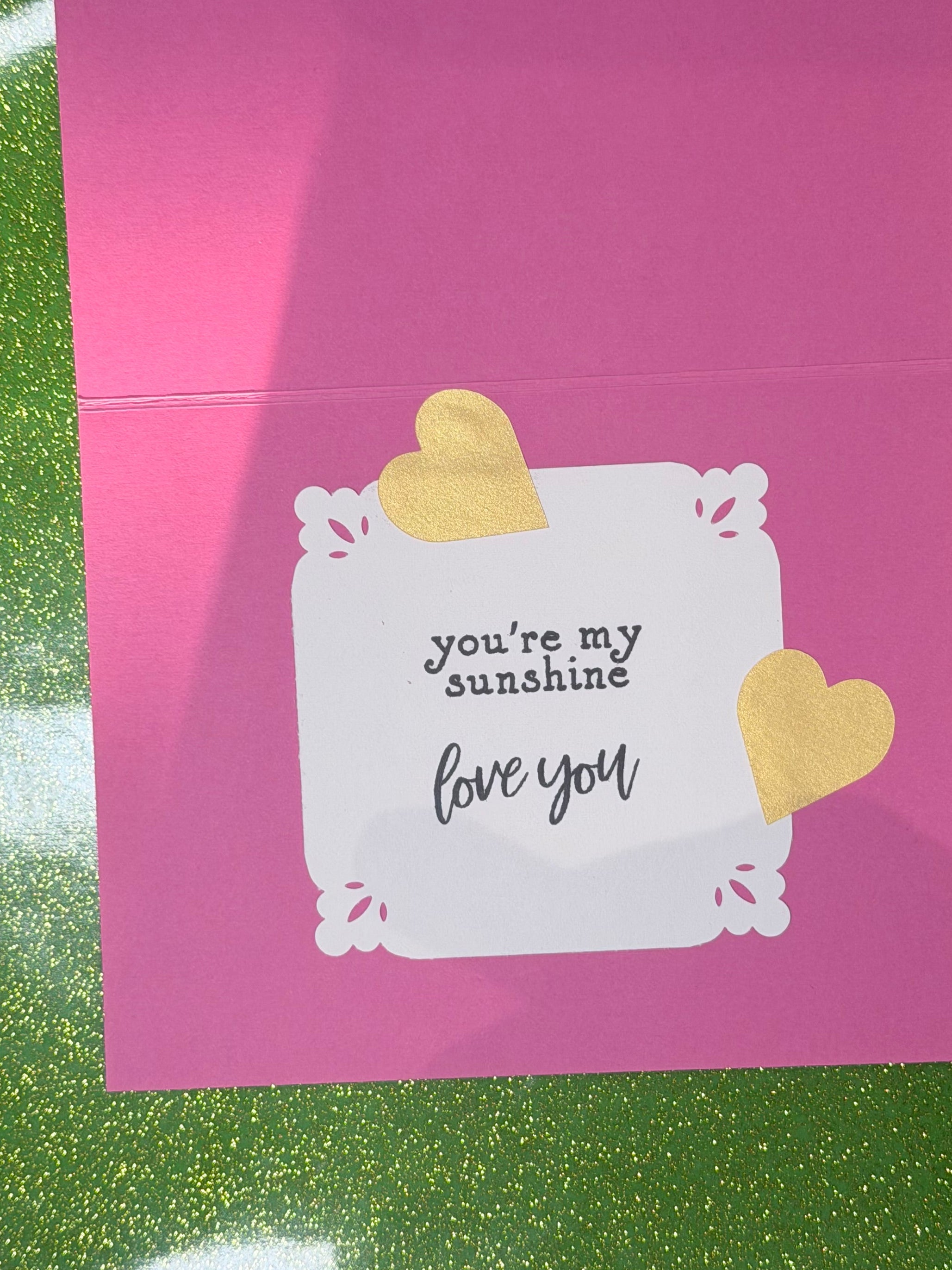 With Love Floral Card