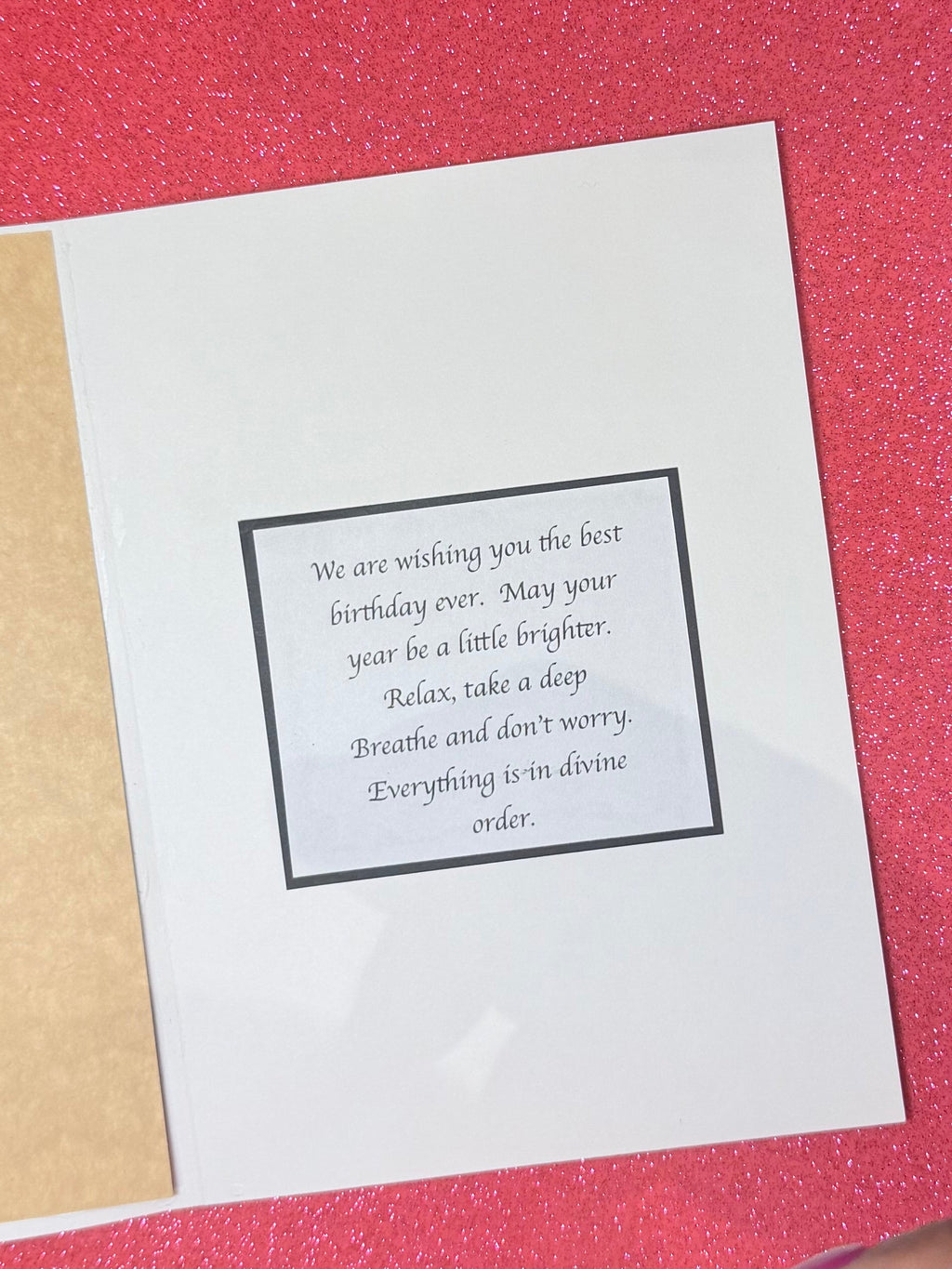 Red Floral Happy Birthday Card