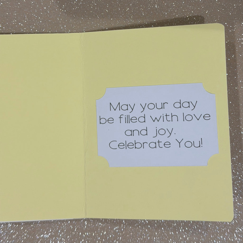 Yellow Flower Congratulations Card