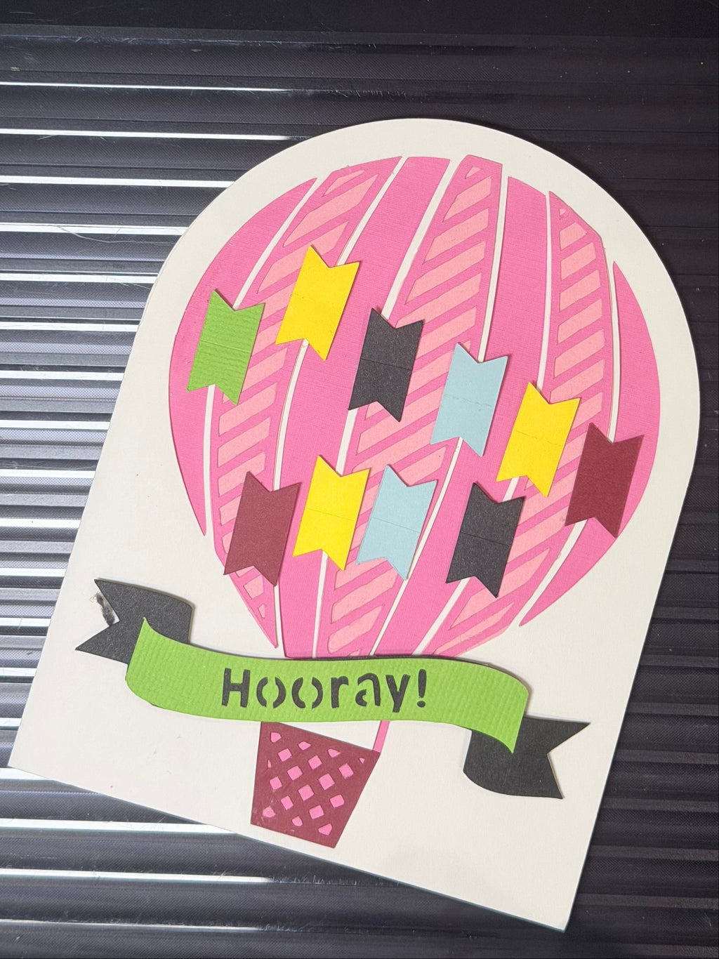 Hooray Ballon Card
