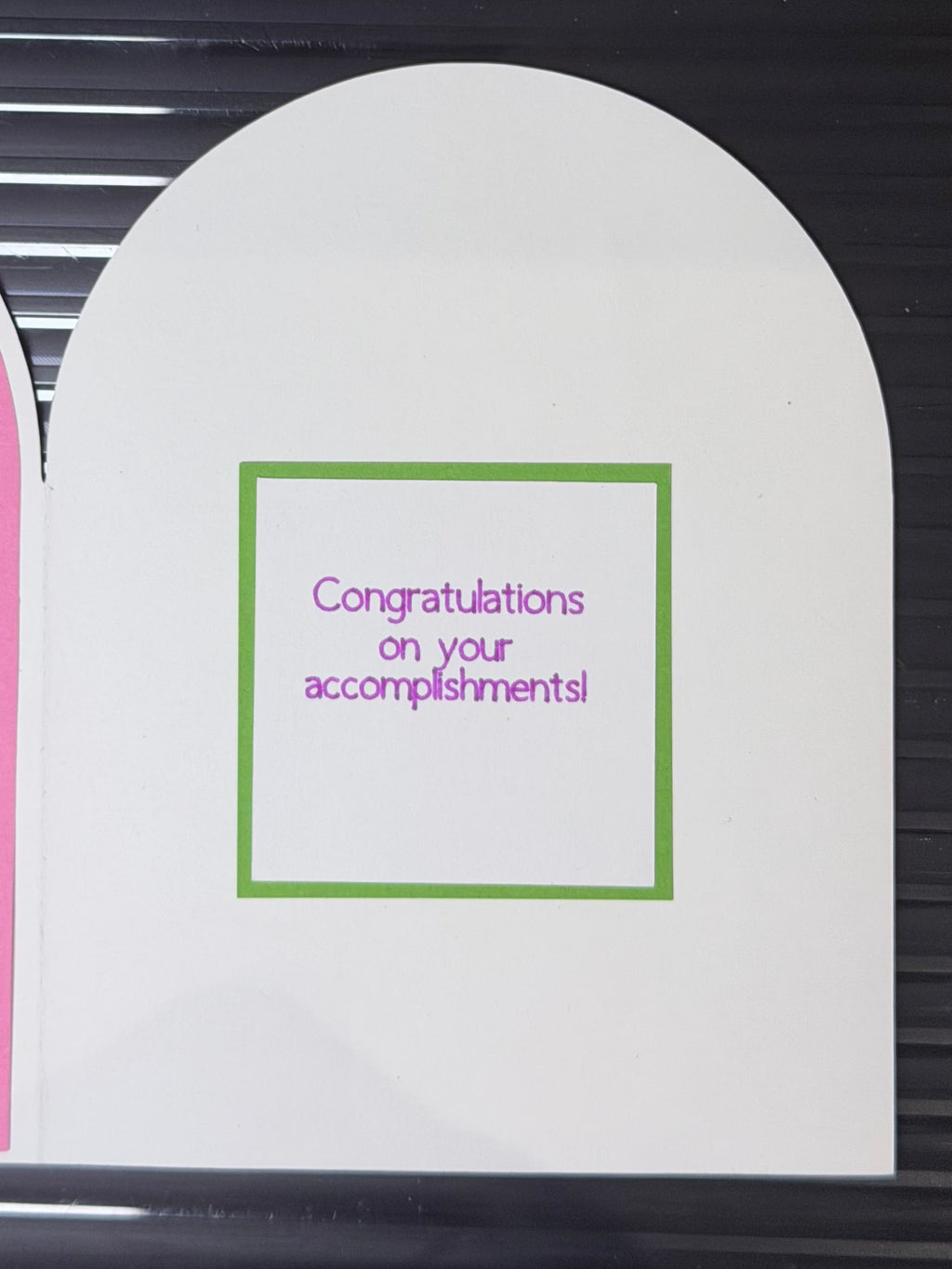 Hooray Ballon Card